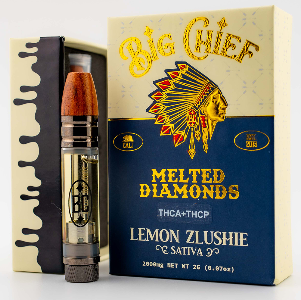 Big Chief Melted Diamonds THCA+THCP Cart 2G