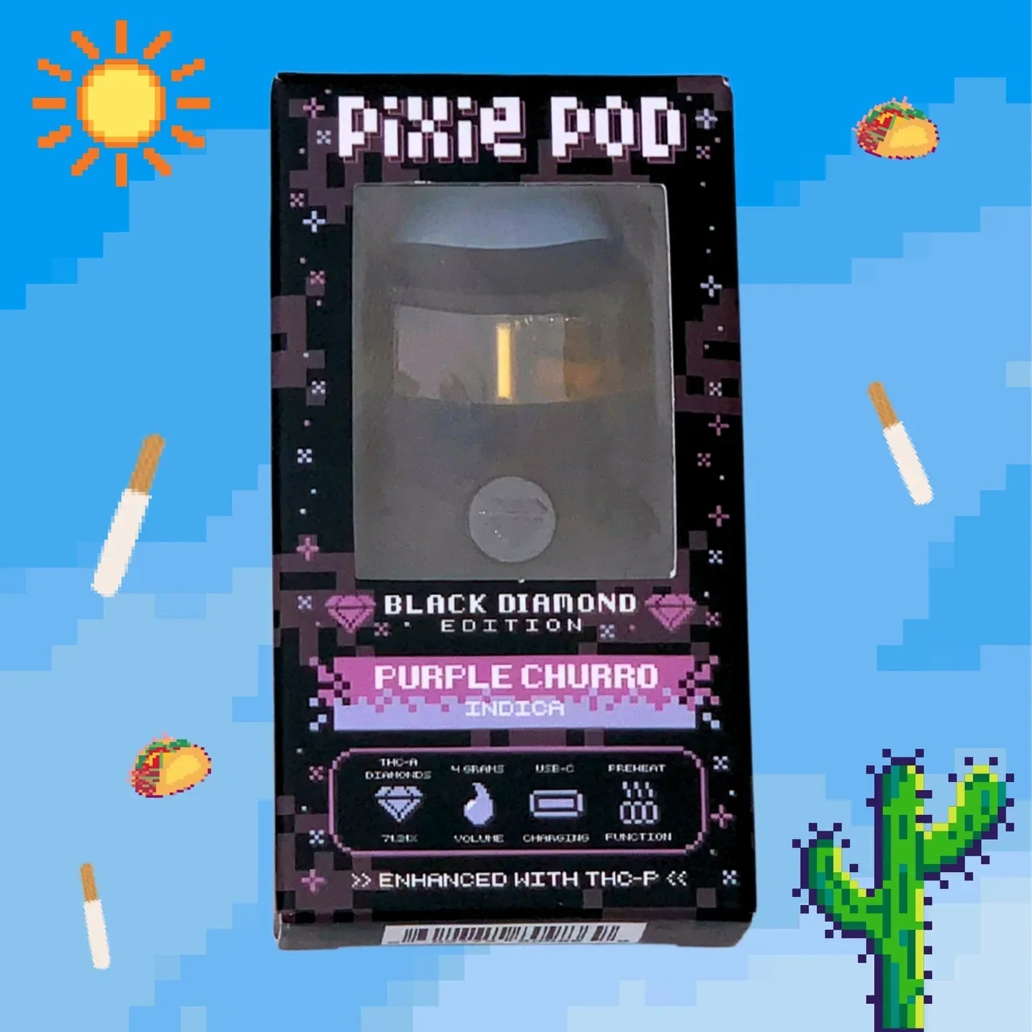 Pixie Pod - Black Diamond Blend Disposable | 4g